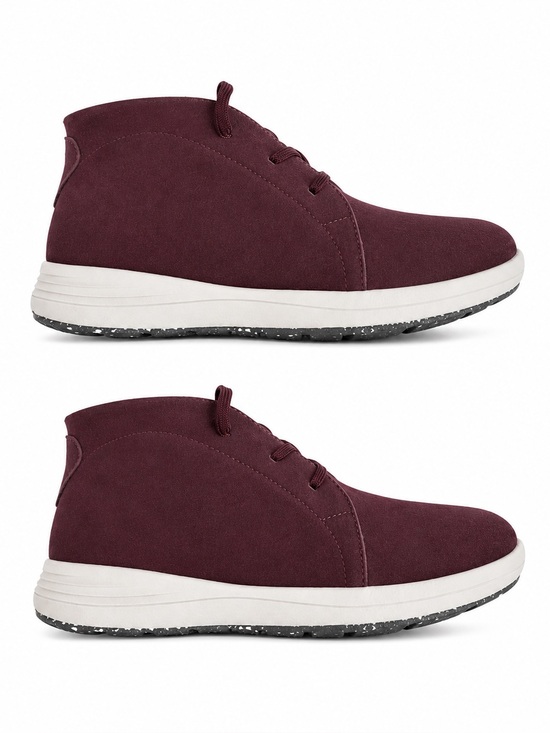 Easy Spirit Shoes - Easy Spirit Sphere3 Womens Sneakers 9M Dark Red Flexible Sole Eco-Friendly